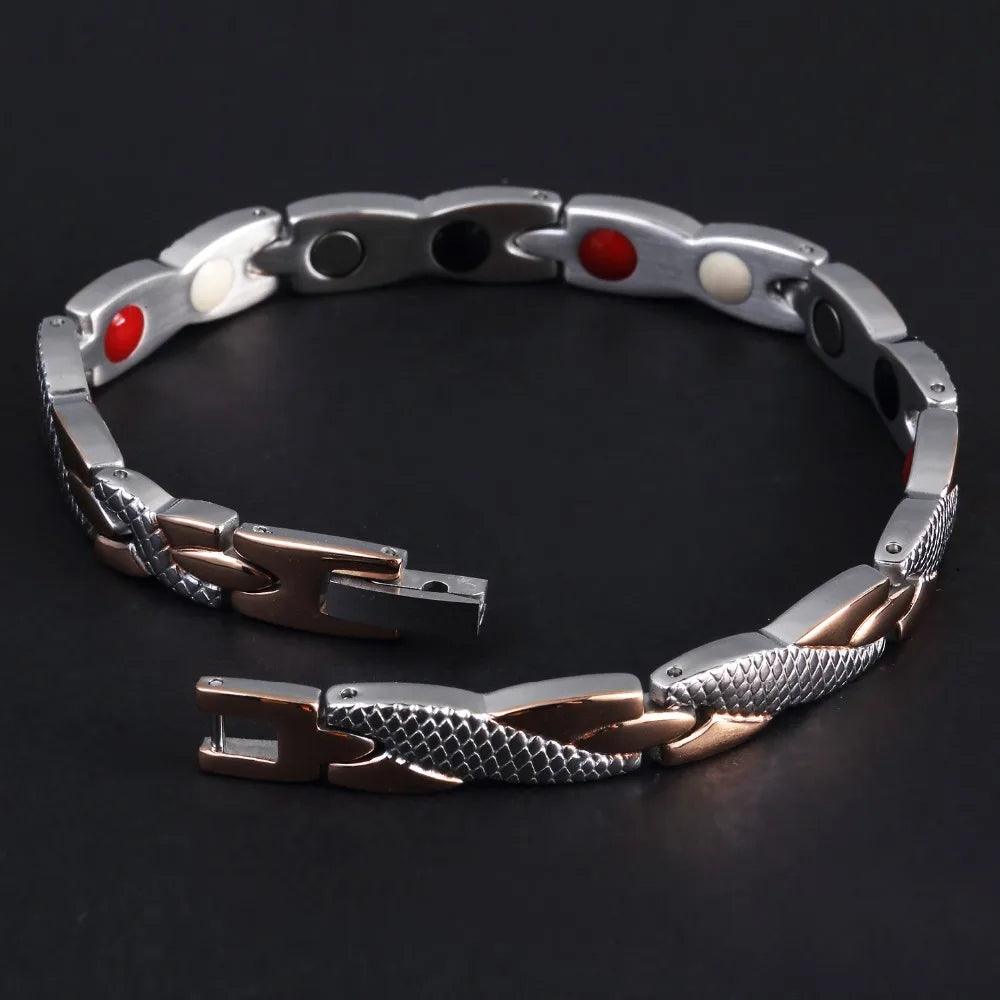 4-in-1 Magnetic Healing Bracelet for Women - Buylaand