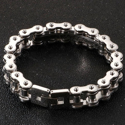 Men's 13MM Motorcycle Chain Bracelet - Buylaand