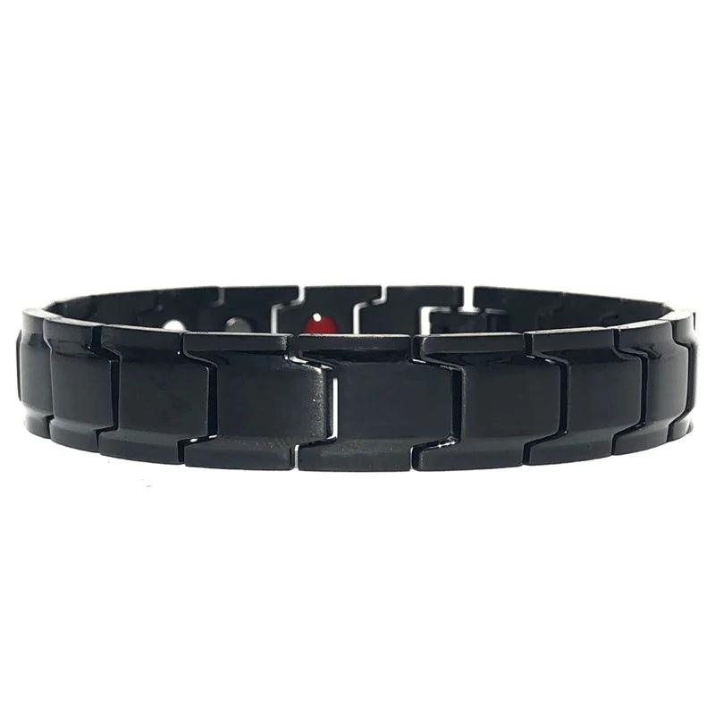 Magnetic Hologram Stainless Steel Bracelet for Men - Buylaand